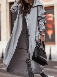 <tc>Elegantna jakna Nettle siva</tc>