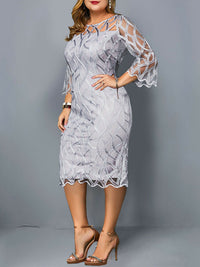 VESTIDO PLUS SIZE CHARIS branco