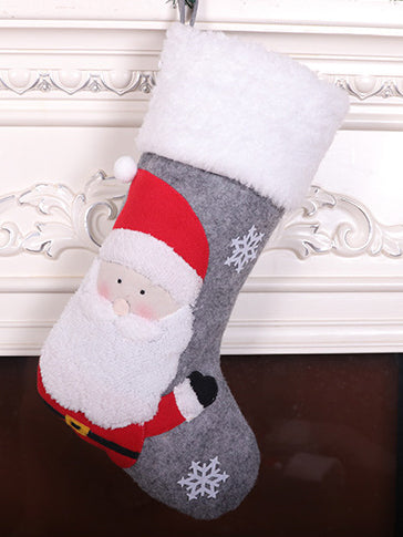 <tc>Božična dekoracija: nogavice OREY sive<br></tc>