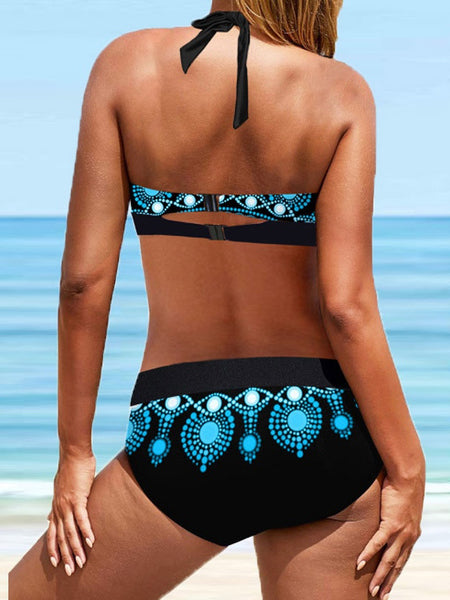 PLUS SIZE BIKINI ALIBY modri