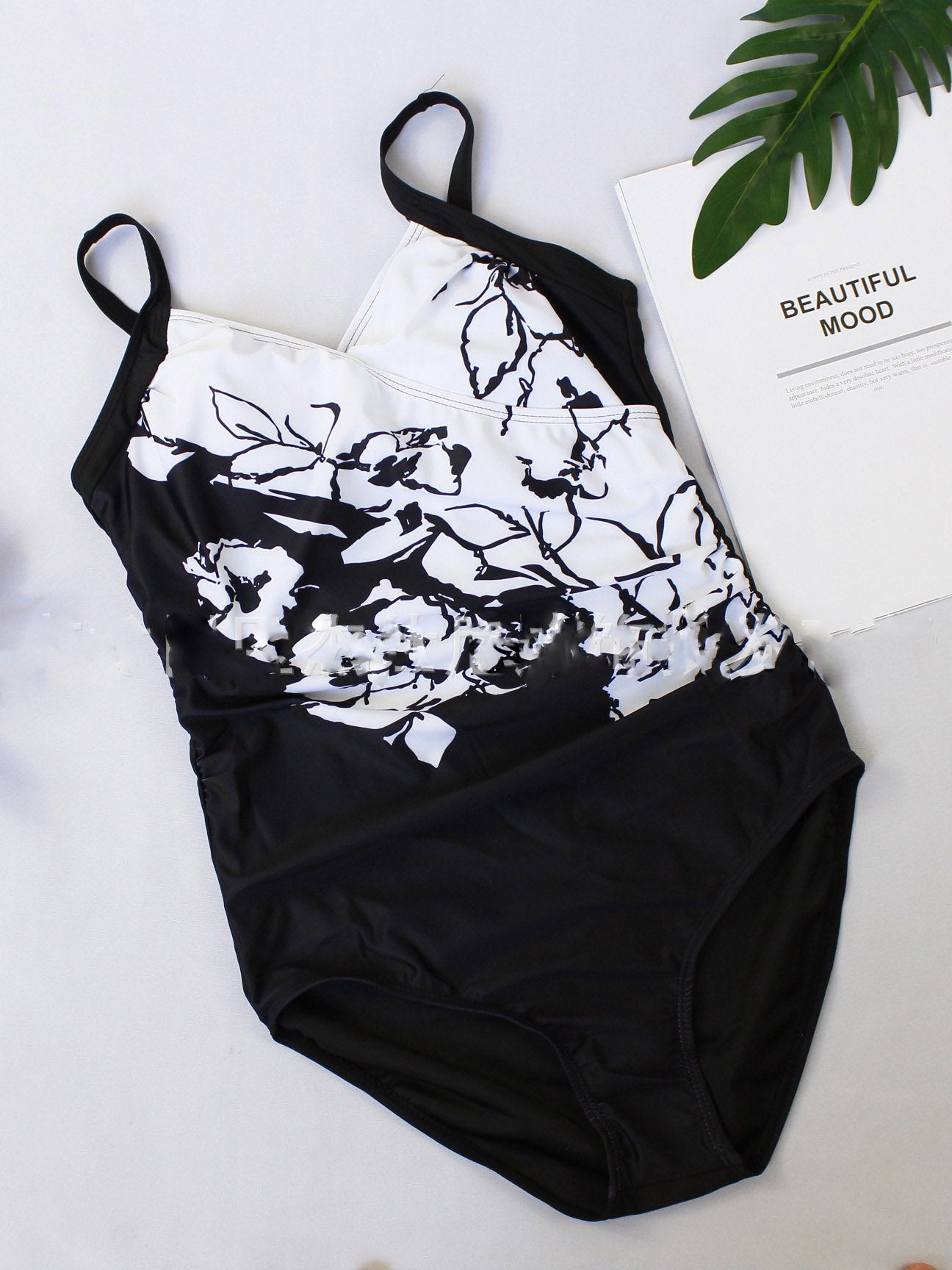 <tc>Plus size monokini Hepsie črn</tc>