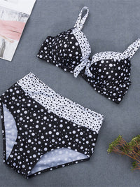 <tc>Bikini z visokim pasom Helaine črn</tc>