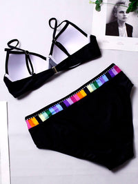 BIKINI FLORENSE črn