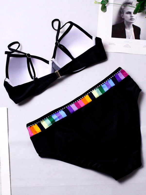 BIKINI FLORENSE črn