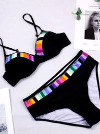 BIKINI FLORENSE črn