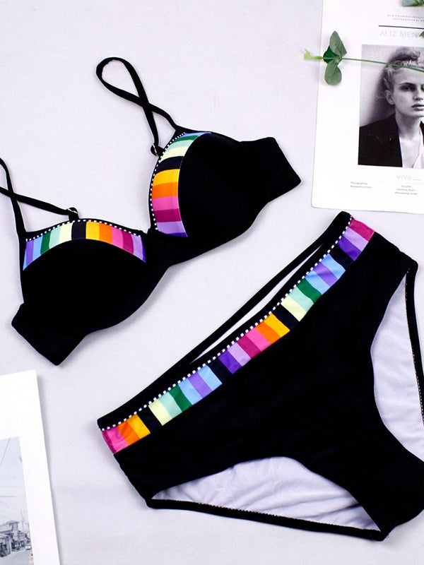 BIKINI FLORENSE črn