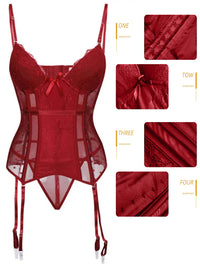 CORSET ISABEL red