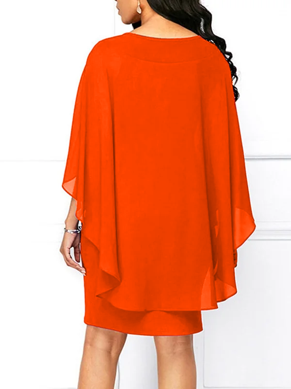 OBLEKA PLUS SIZE LONA
