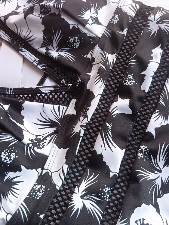 MONOKINI BRIA črno-bela