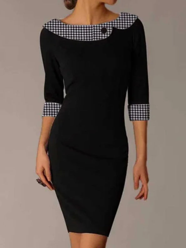 ELEGANT DRESS ALESSANDRA black