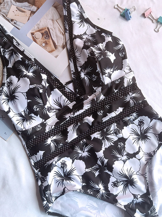 MONOKINI BRIA črno-bela