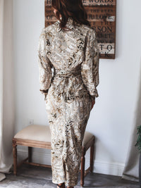 ELEGANTNA OBLEKA GABBI siva