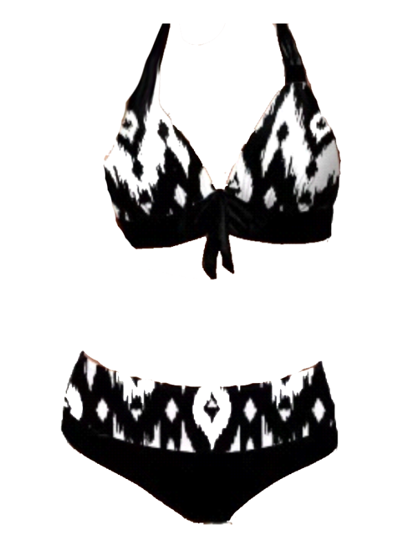 BIKINI ELSWYTH black and white