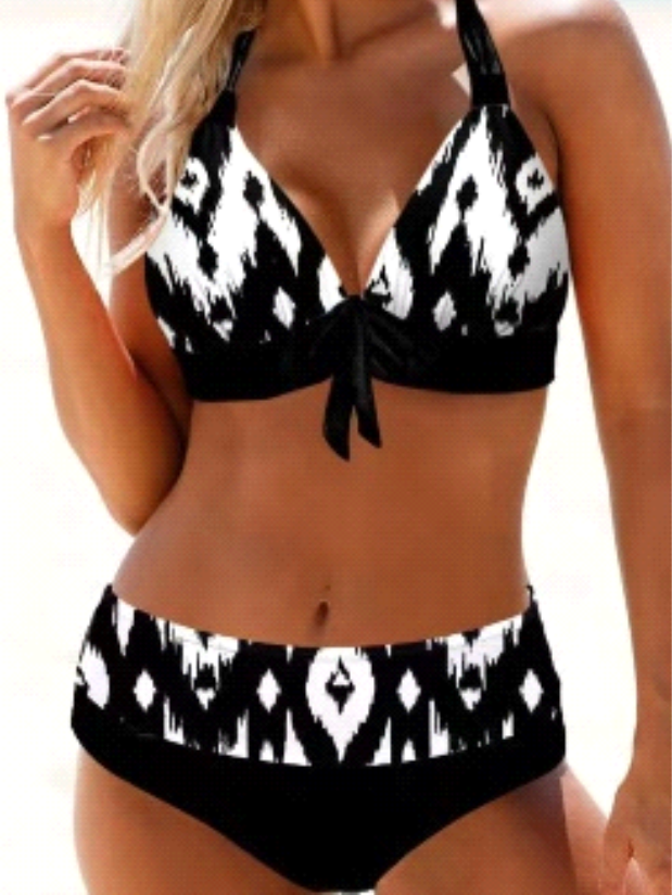 BIKINI ELSWYTH black and white