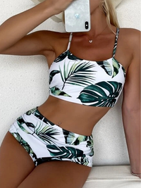 <tc>BIKINI NATALLE belo-zelen</tc>