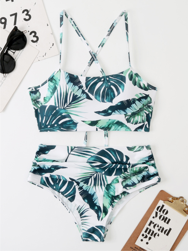 <tc>BIKINI NATALLE belo-zelen</tc>