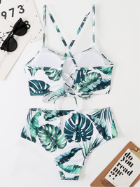 <tc>BIKINI NATALLE belo-zelen</tc>