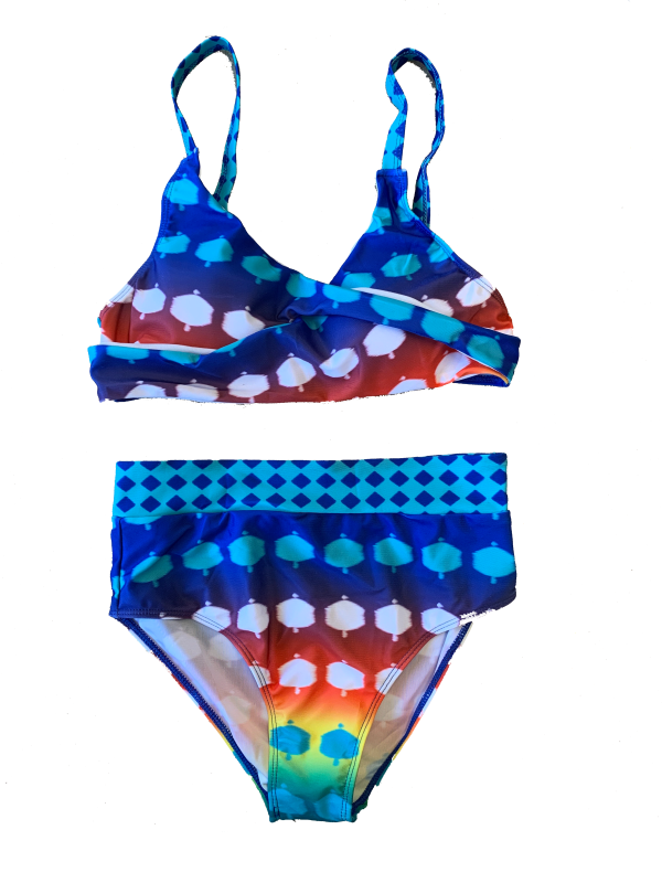 TANKINI ADRIENN večbarvni