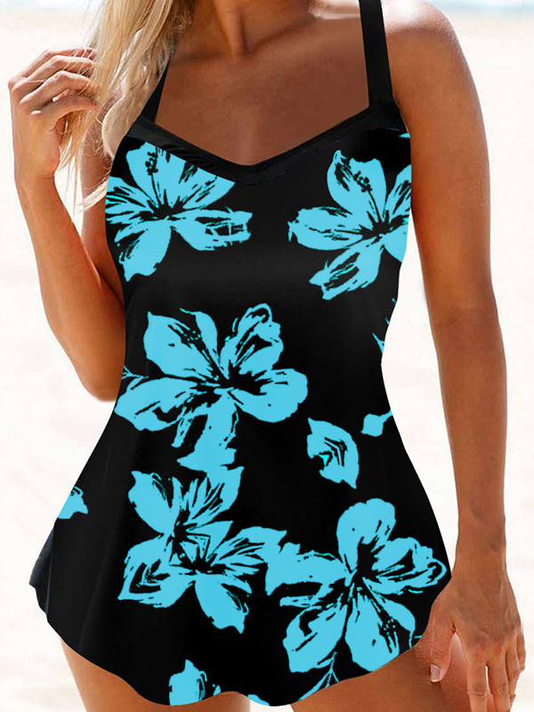 TANKINI NANCSI black and blue