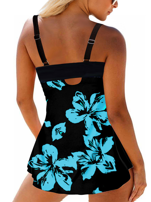 TANKINI NANCSI black and blue