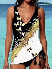 <tc>TANKINI EDED črno-bel</tc>