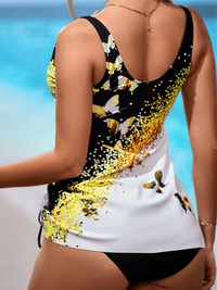 <tc>TANKINI EDED črno-bel</tc>