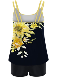 TANKINI INGRIA yellow and black