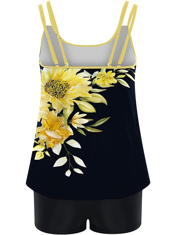 TANKINI INGRIA yellow and black