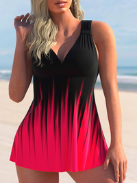 <tc>TANKINI MALIBU črno-roza</tc>