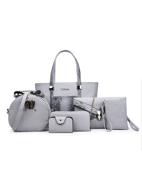 5 PCS BAG'S SET MARGRETE grey