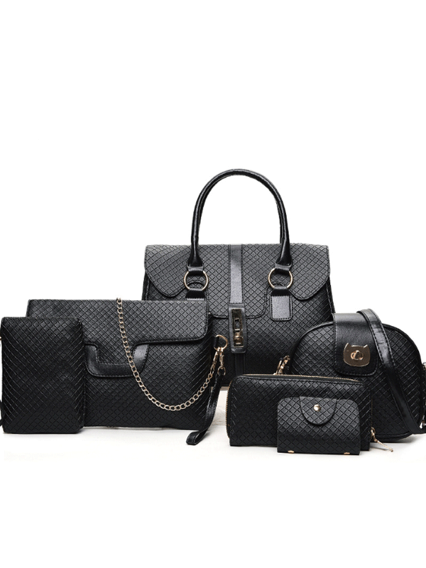 6 PCS BAG'S SET MARETTE black