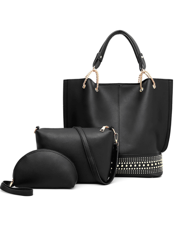 3 PCS BAG'S SET MARCIANE black