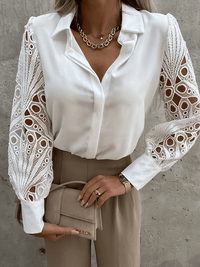 ELEGANT SHIRT ITALA white