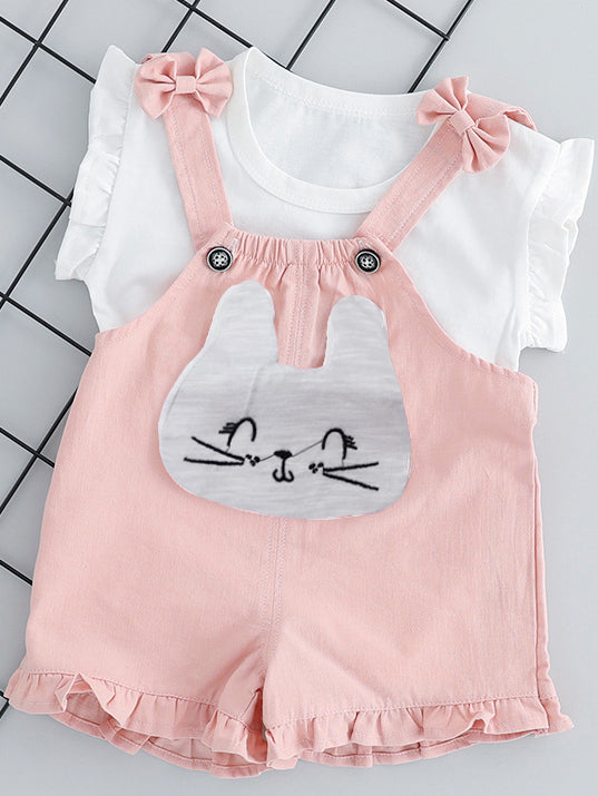 BABY SET HILARIO pink