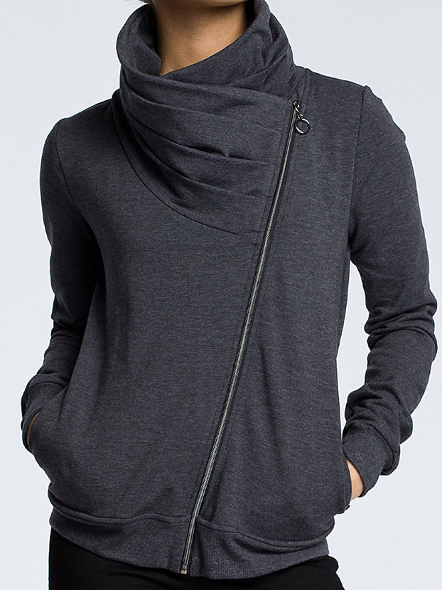 HOODY LEVANA dark grey