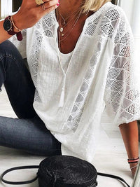 TUNIC SHAWNA white