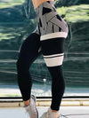 LEGGINGS ANNORA white and black