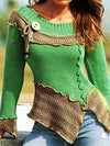 KNITTED SWEATER CLARISE green