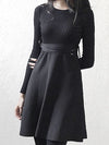 <tc>Elegantiška suknelė Eugenie juoda</tc>