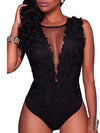 V-NECK BODYSUIT GELSEY black-XL