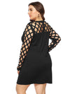 <tc>Elegantiška suknelė Kremala juoda</tc>
