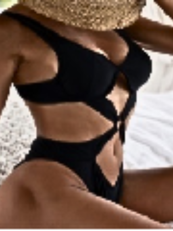 MONOKINI PLEINA black