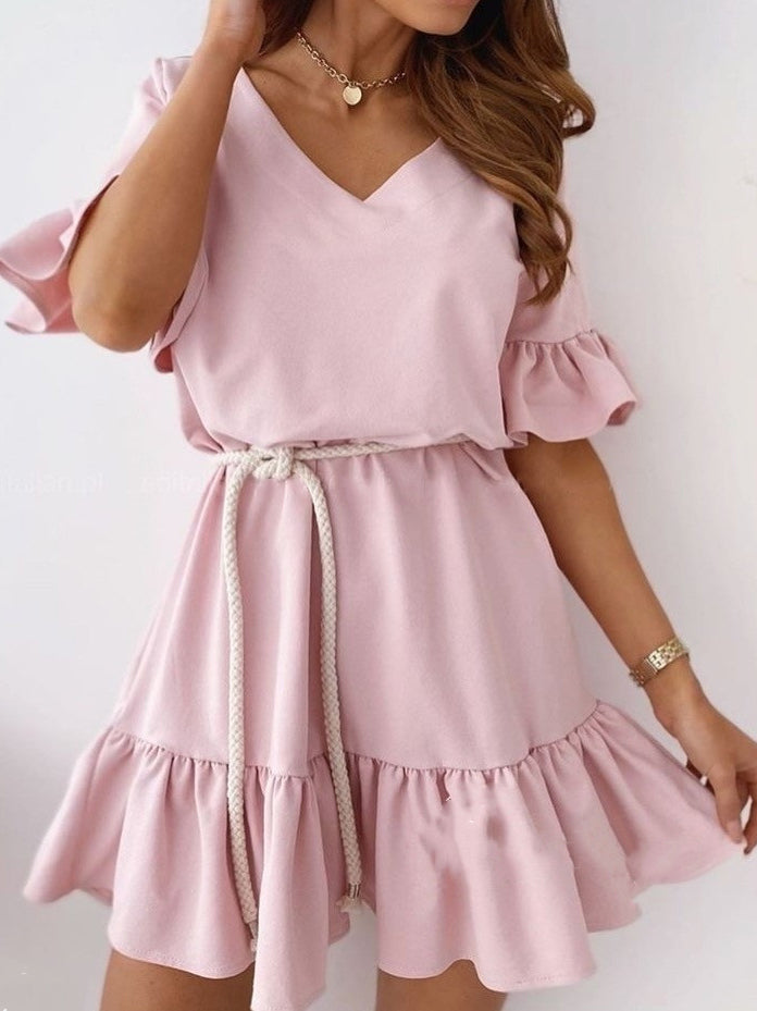 MINI DRESS CHERRILL pink