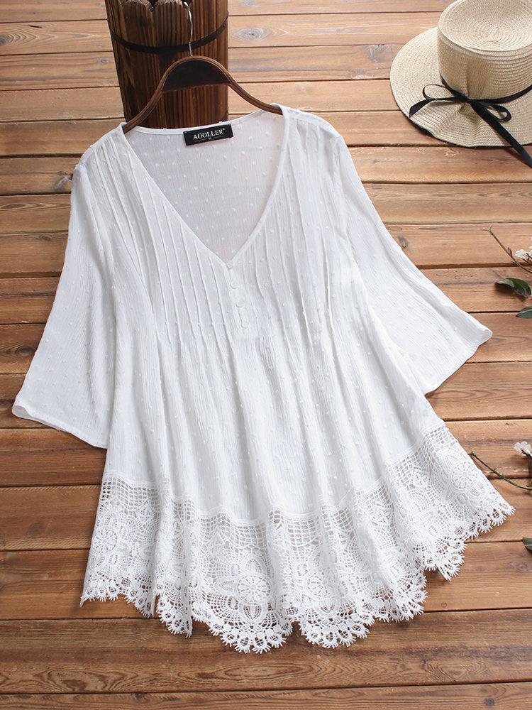 BLOUSE MARIT white