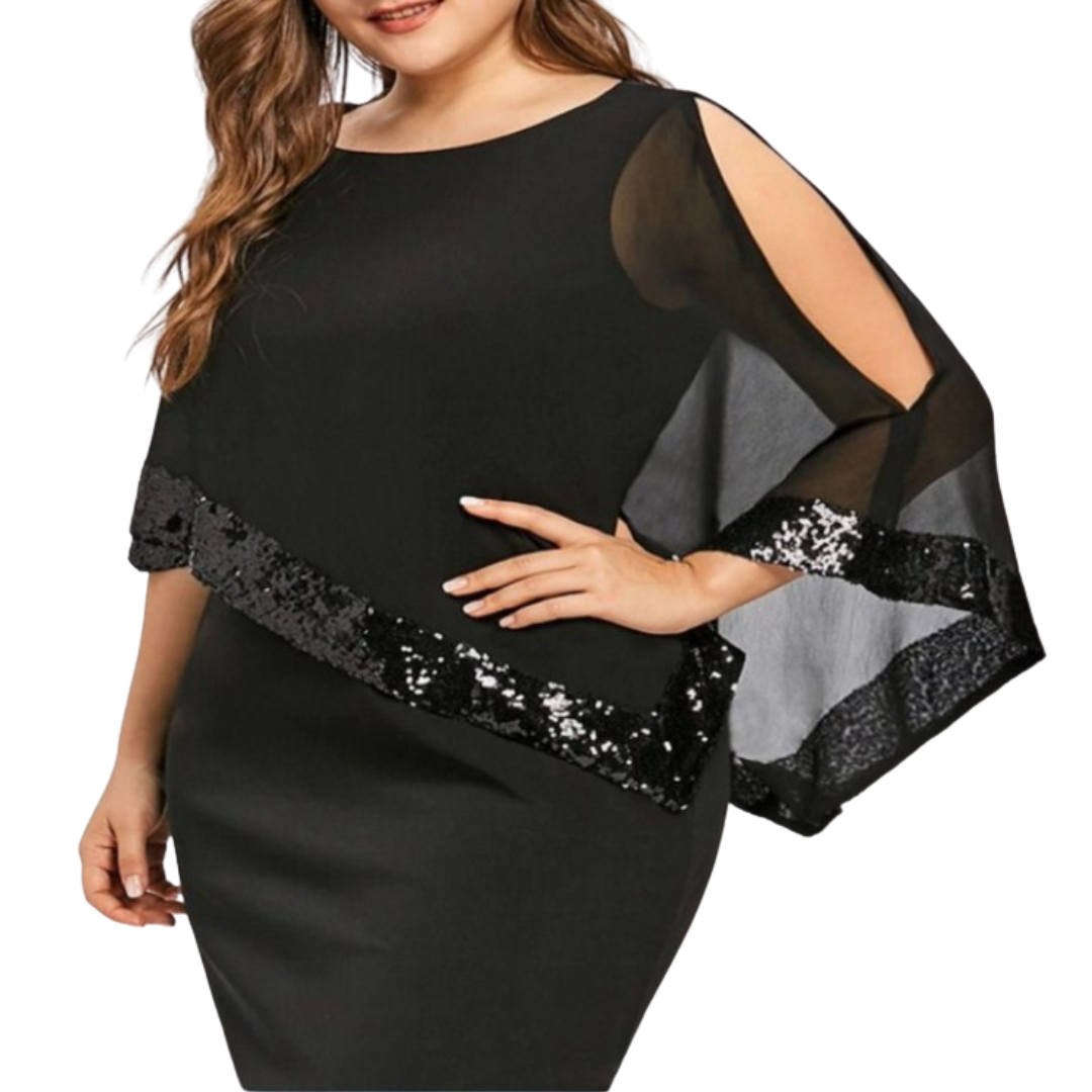 ELEGANT DRESS KALINA black