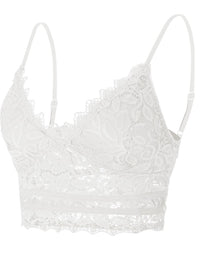 ČIPKA BRALETTE BETHANIA bela