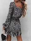 SUMMER DRESS CHANTE black and white