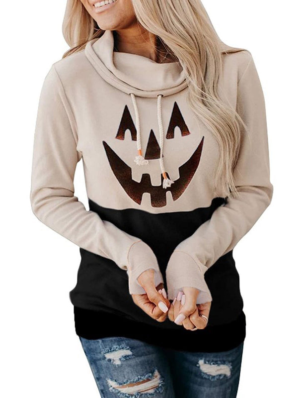 <tc>Helovino džemperis Itcel smėlio ir juodos spalvos</tc>