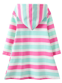 BABY TUNIC CLAIRE pink and blue