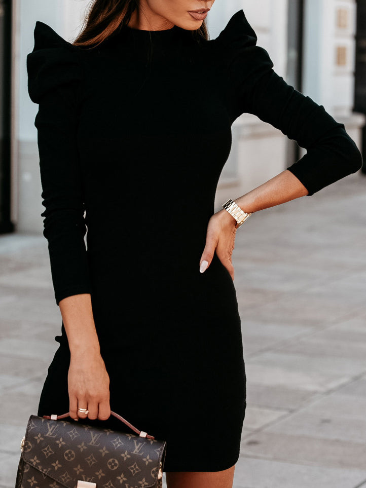 ELEGANT DRESS HOLEIGH black